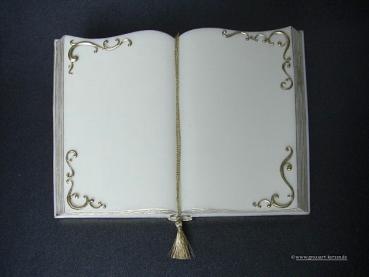 Wachsbuch mit Beschriftungsfolie