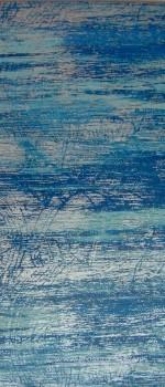 Verzierwachs, Wachsplatte blau-türkis-silber