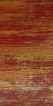 Verzierwachs, Wachsplatte rot-orange-gold