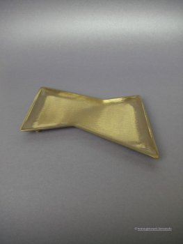 Teller Doppeldreieck matt