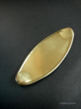 Kerzenteller - "Messingleuchter" oval