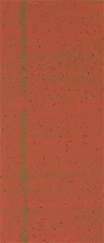 Wachsplatte orange-gold-schwarz getupft