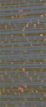 Wachsplatte hellblau irisierend mit Goldfäden