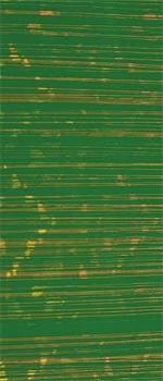 Wachsplatte hellgrün irisierend mit Goldfäden