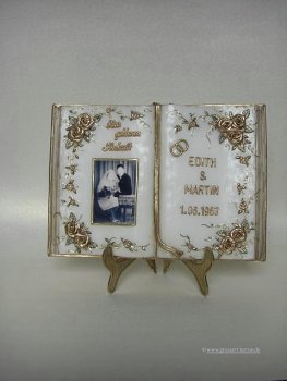 Wachsbuch goldene Hochzeit