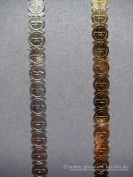 Verzierwachs Borte "Sternblüte"