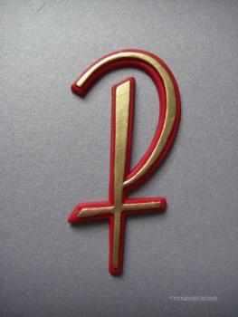 Verzierwachs "Pax rot"