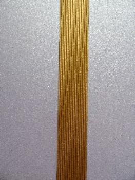 Verzierwachsstreifen rund  2 mm dukatengold