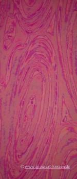 Wachsplatte violett irisierend