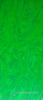 Wachsplatte gelbgrün irisierend