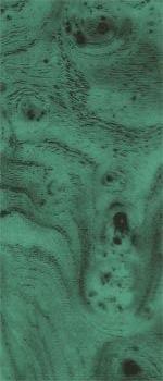Wachsplatte grün-schwarz marmoriert