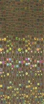 Wachsplatte silber-hologramm