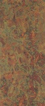 Wachsplatte kupfer-braun marmoriert