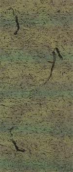 Verzierwachsplatte silber-hellblau-schwarz gesprenkelt