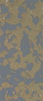 Wachsplatte hellblau-silber geprägt