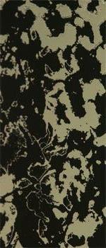 Wachsplatte schwarz-silber geprägt