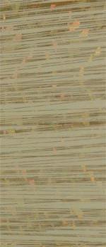 Wachsplatte elfenbein irisierend mit Goldfäden