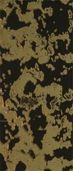 Wachsplatte schwarz-gold geprägt