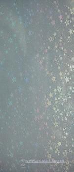 Wachsplatte hellblau hologramm