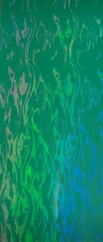 Wachsplatte pastellgrün irisierend