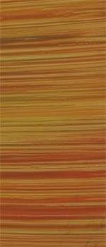 Wachsplatte grün/gelb/braun bemalt