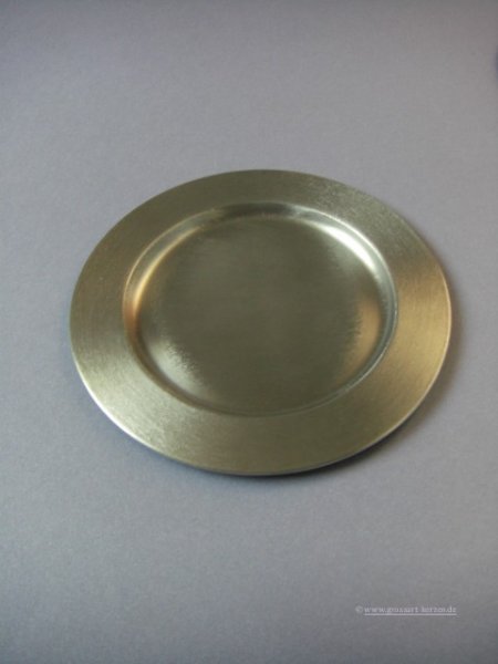 Messingteller matt