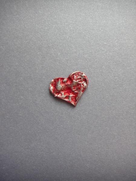 Verzierwachs "Herz"  geknittert