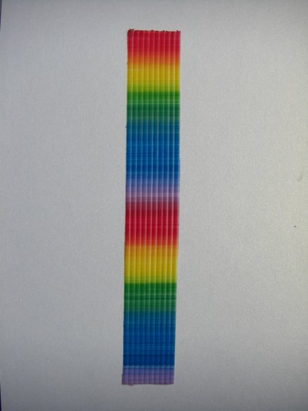 Wachsstreifen "Regenbogen 3mm"