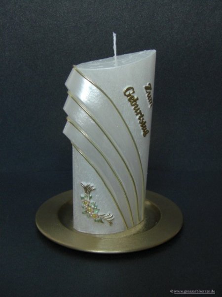 Geburtstagskerze / Jubiläumskerze "Fernando"