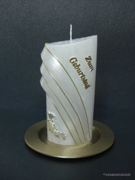 Geburtstagskerze / Jubiläumskerze "Fernando"