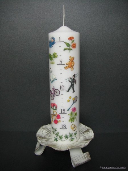 Geburtstagskerze  "Lebenslicht"