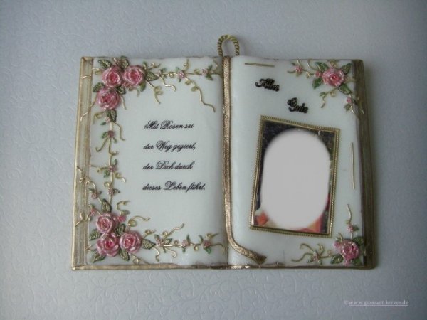 Wachsbuch "Zum Geburtstag, zum Jubiläum "