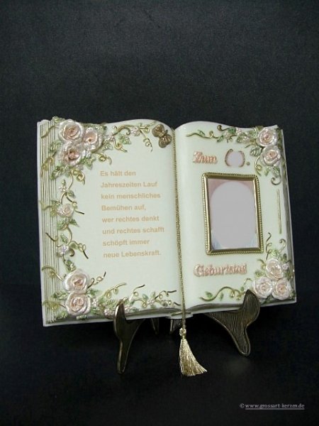 Wachsbuch "Zum Geburtstag "