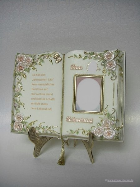 Wachsbuch "Zum Geburtstag "