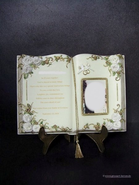 Wachsbuch "Zur Silberhochzeit", "Zur goldenen Hochzeit"