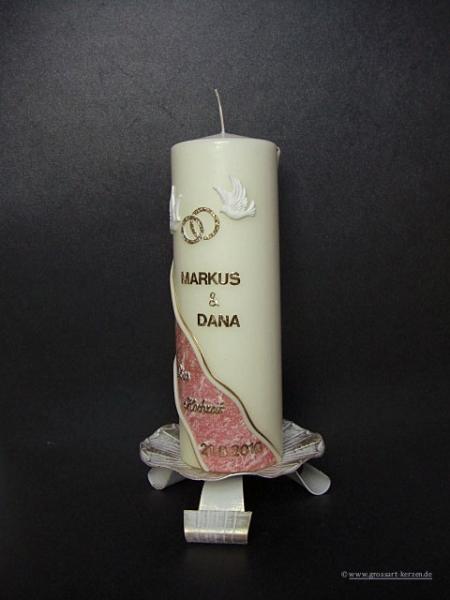 Hochzeitskerze "Zur Hochzeit"