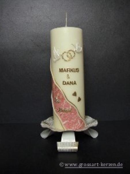 Hochzeitskerze "Zur Hochzeit"