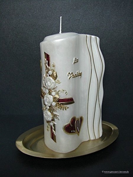 Hochzeitskerze "Heike"