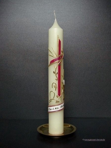 Kommunionkerze "Kirsten"