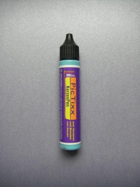 Kerzen-Pen / Wachs-Pen "Hellblau"