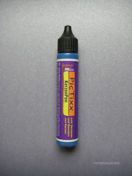 Kerzen-Pen / Wachs-Pen "Royalblau"