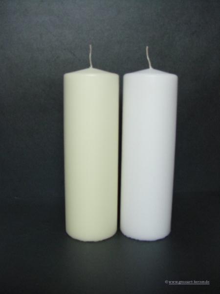 Kerzenrohling "Stumpenkerze" 250x80 mm
