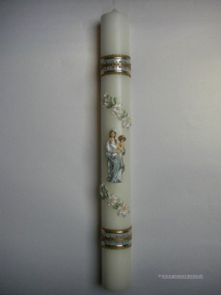 Marienkerze "Madonna mit Kind"