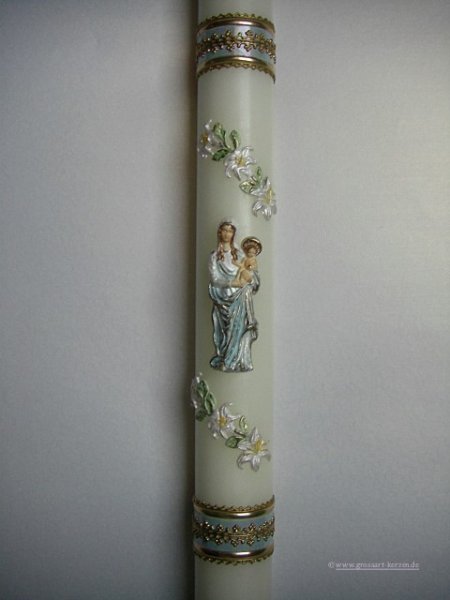 Marienkerze "Madonna mit Kind"