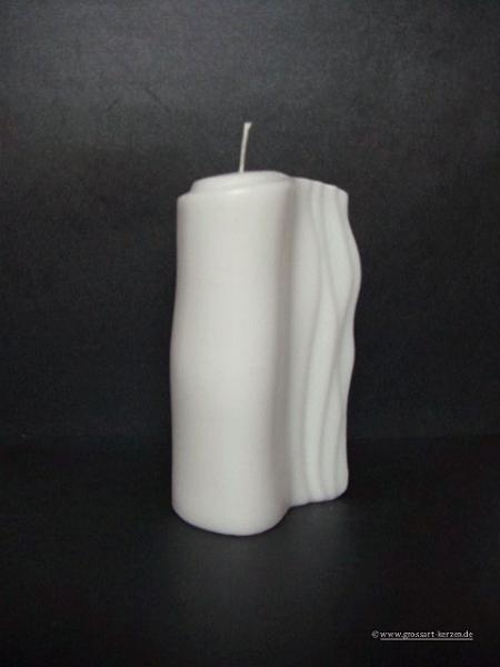 Kerzenrohling Sonderform " Rillenkerze"