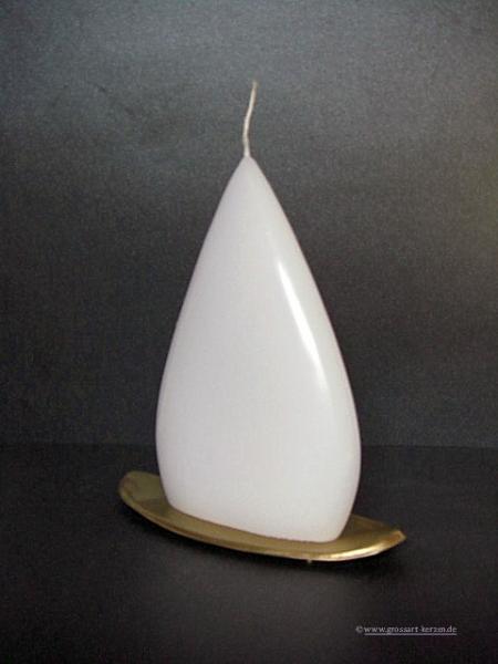 Kerzenrohling Sonderform " Tropfen"