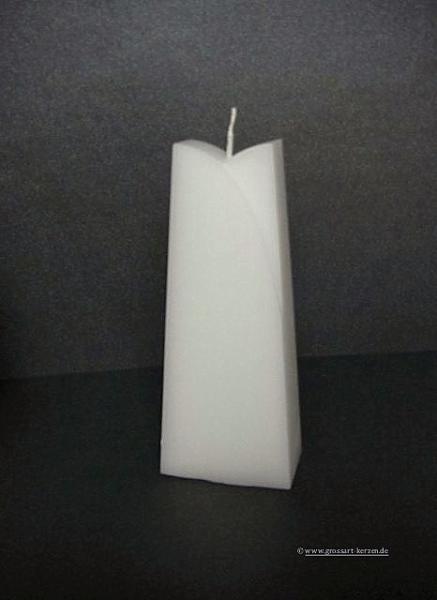 Kerzenrohling Sonderform "Trapezbogen"