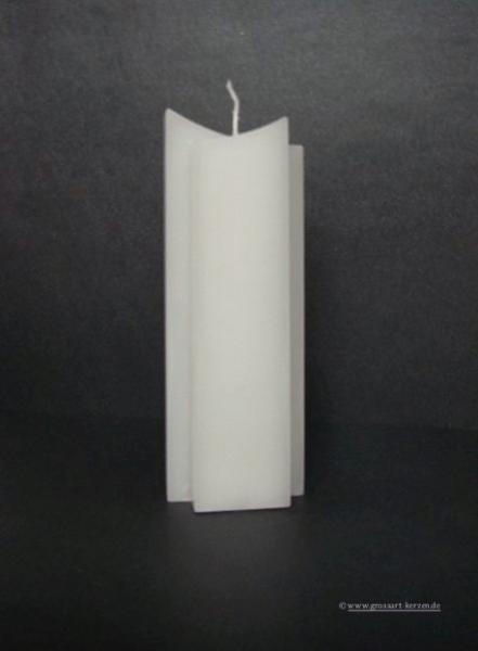 Kerzenrohling Sonderform "Zweispitz"