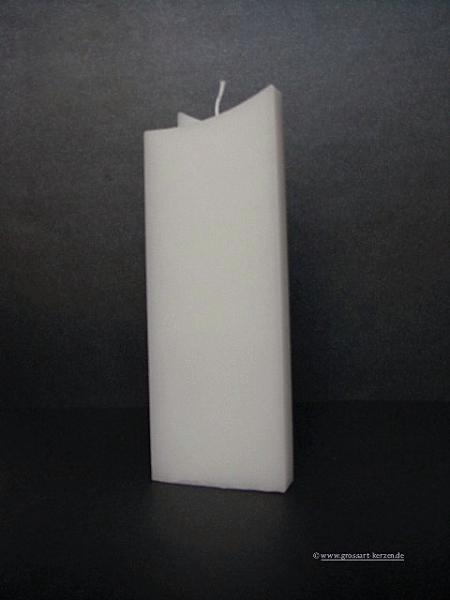 Kerzenrohling Sonderform "Zweispitz"