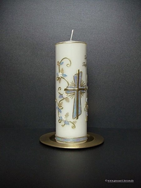 Taufkerze / Tischkerze "Christoph"